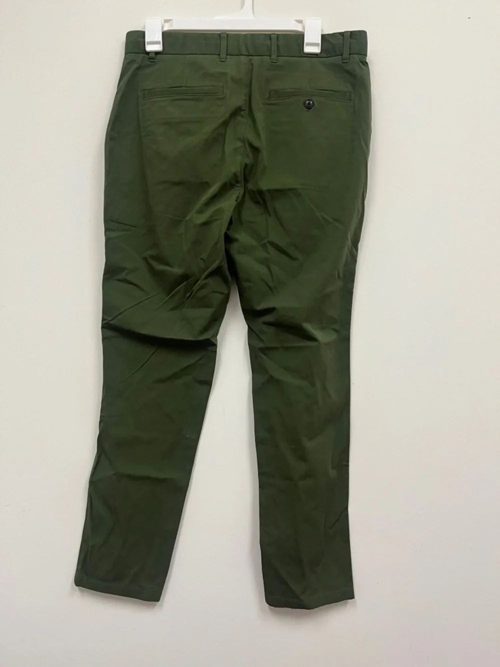 NWT Everlane Uniform  Men’s Dark Olive Green Chino Pants Size 32 x 30